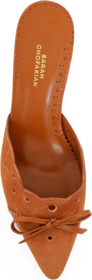 55mm Suede Mules - Image 4