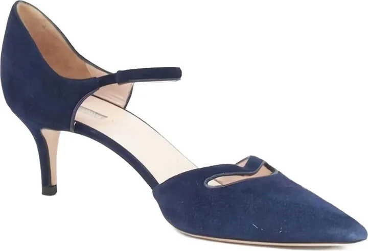 55mm Suede Pumps