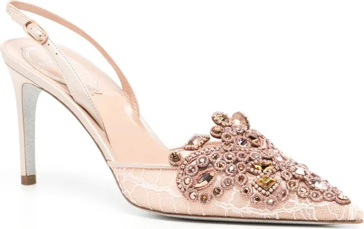 55mm Venezia leather pumps - Image 2
