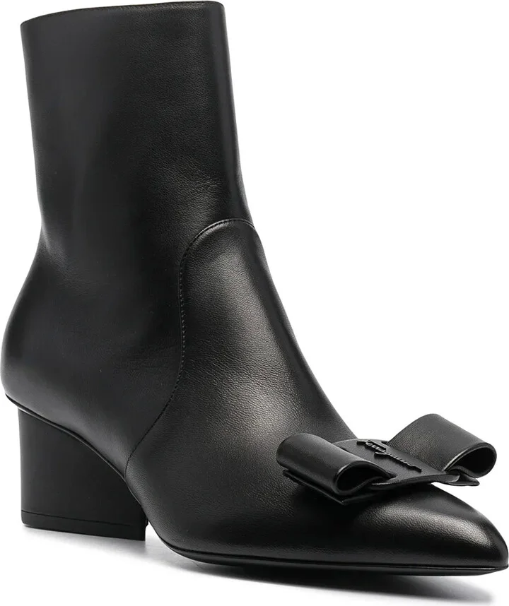 55mm Viva bow-detail boots - Image 2