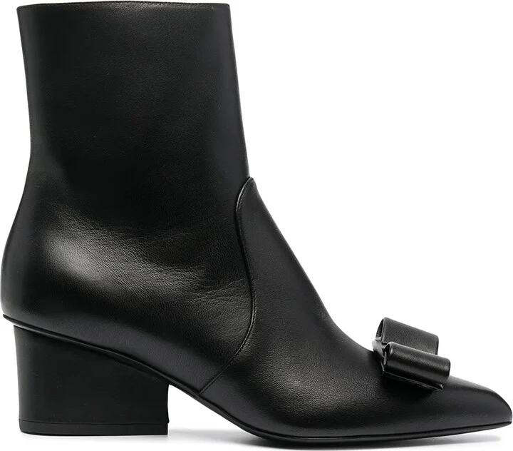 55mm Viva bow-detail boots