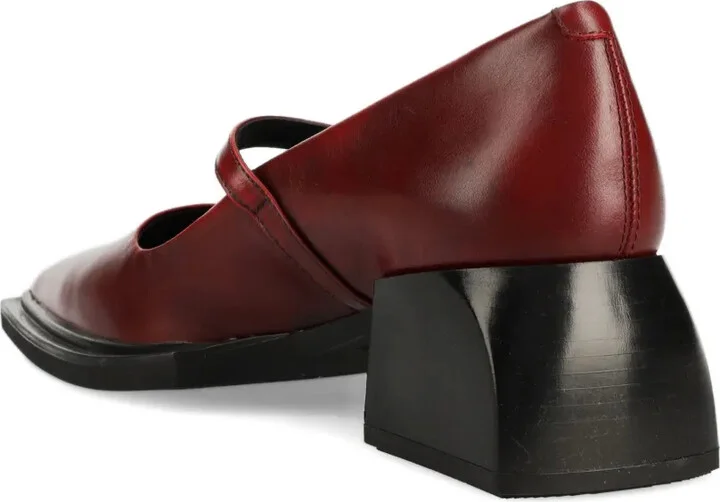 55mm VIvian buckle-strap block-heel pumps - Image 3