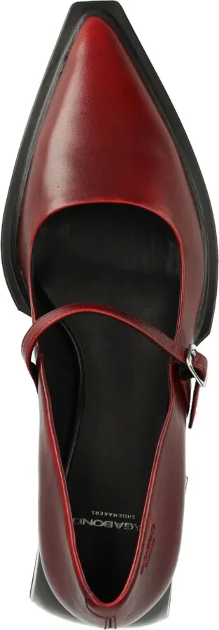 55mm VIvian buckle-strap block-heel pumps - Image 4