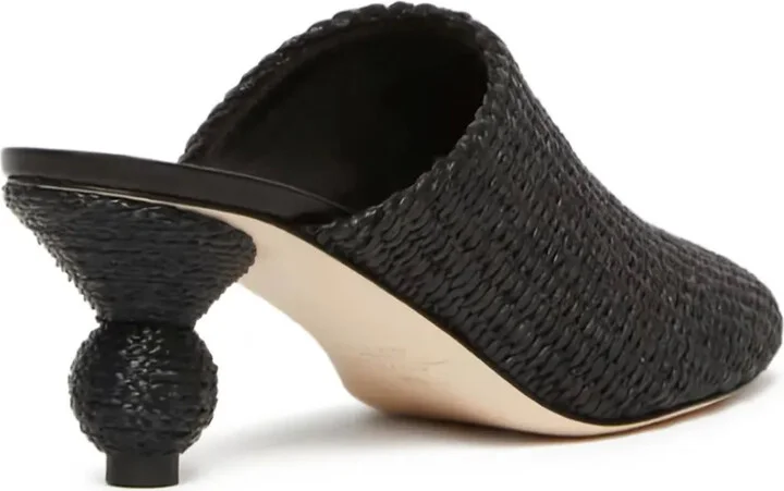 55mm Woven Slide Mules - Image 3
