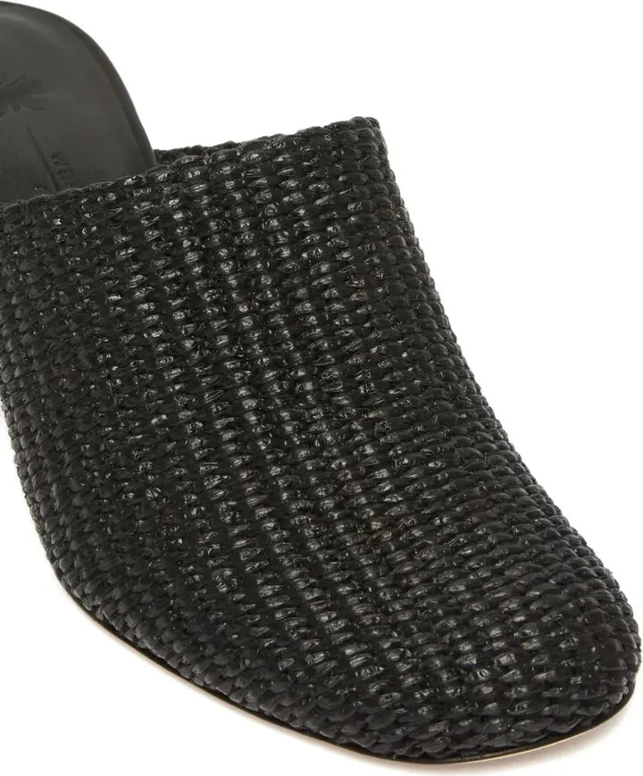 55mm Woven Slide Mules - Image 4