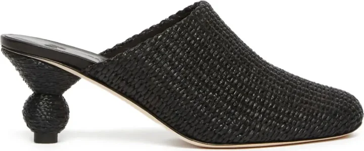 55mm Woven Slide Mules
