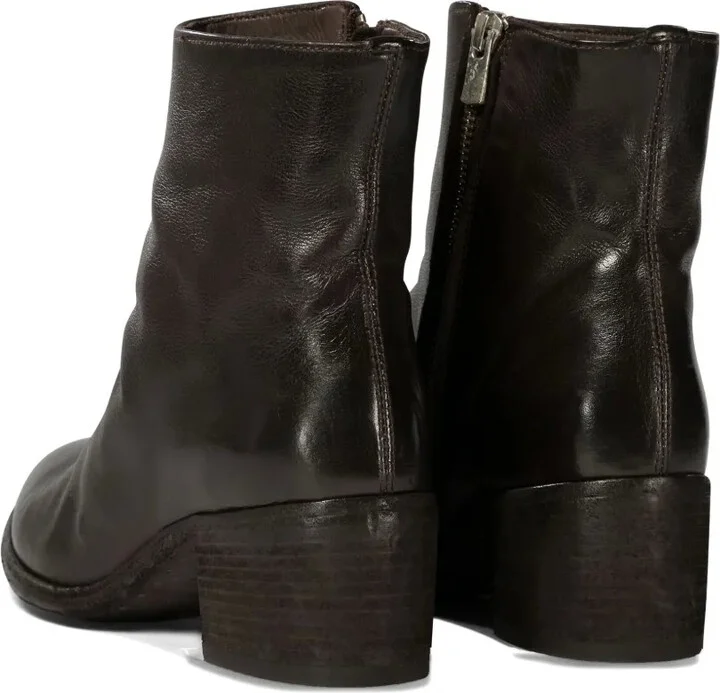 55mm Zip-Detail Block-Heel Boots - Image 5