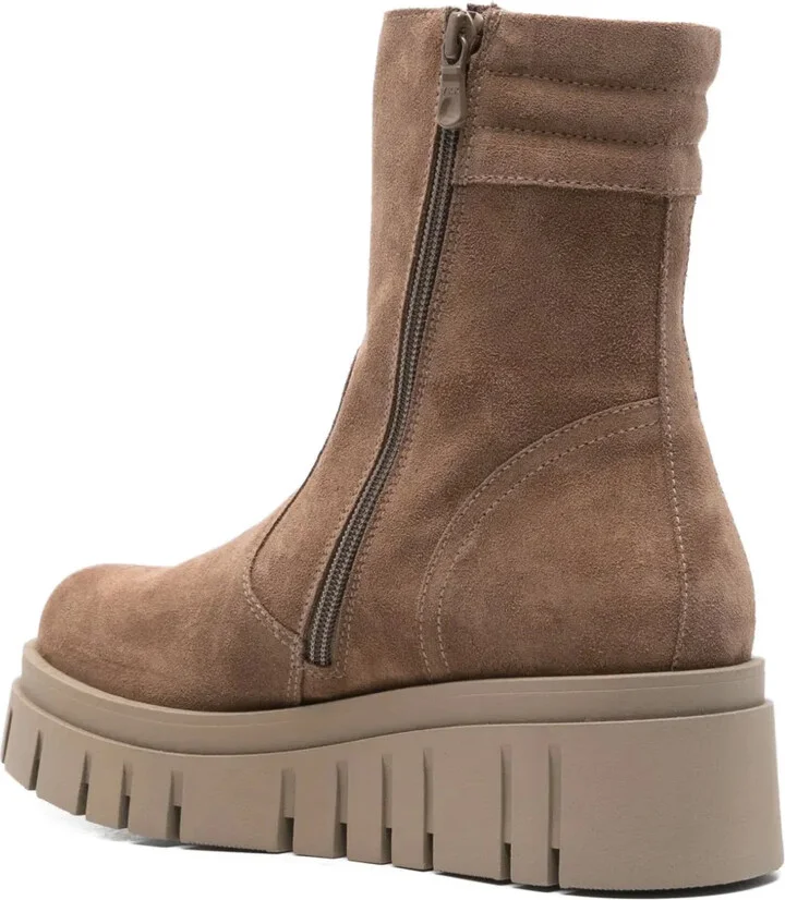 55mm Zip-Detail Platform Boots - Image 3