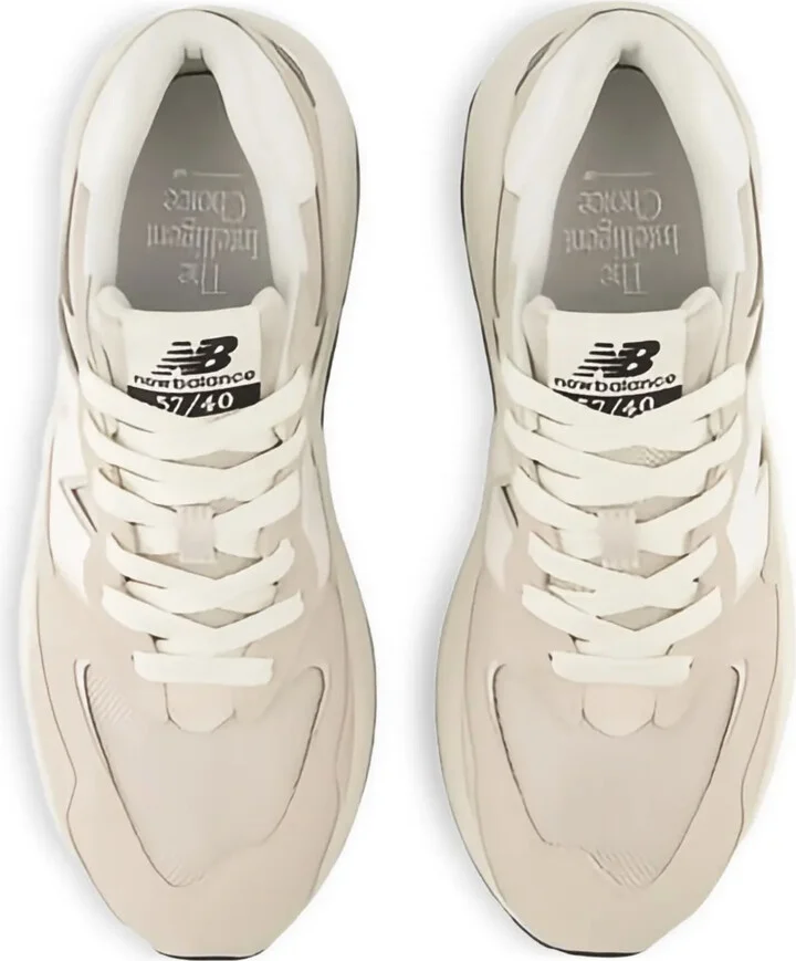 57/40 "Beige White" sneakers - Image 4