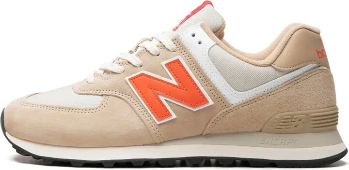 574 "Bone/Orange" sneakers - Image 5