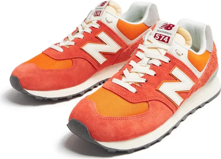 574 Colour-Block Suede Sneakers - Image 2
