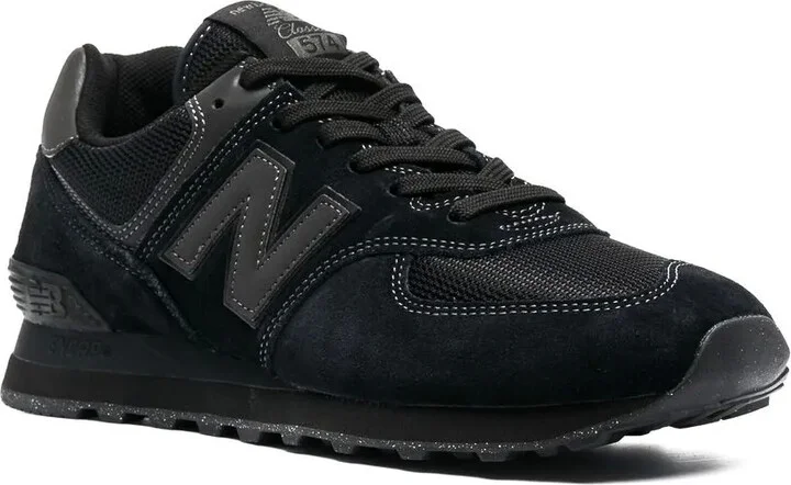 574 Logo-Patch Lace-Up Sneakers - Image 2
