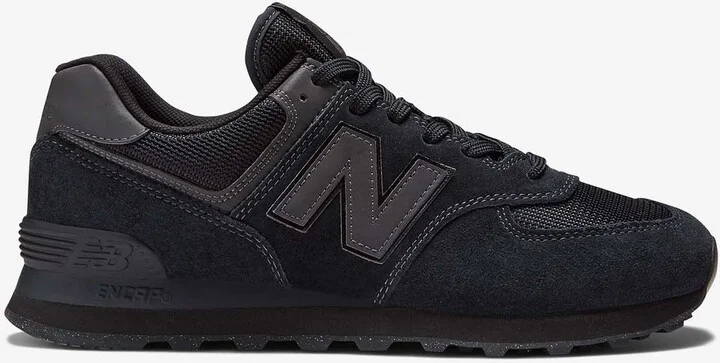 574 Low-Top Sneakers in Black