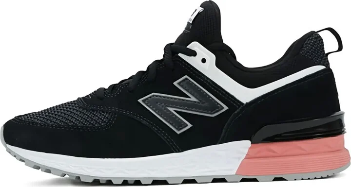 574 "Sport Black Dusty Peach" sneakers