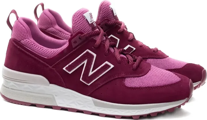 574 Sport "Wine Red White" sneakers - Image 2