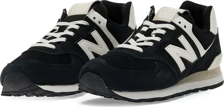574 Suede Lace-Up Sneakers - Image 2