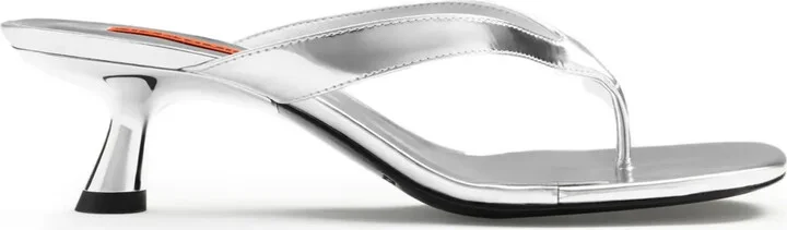 57mm Beep Thong heeled sandals