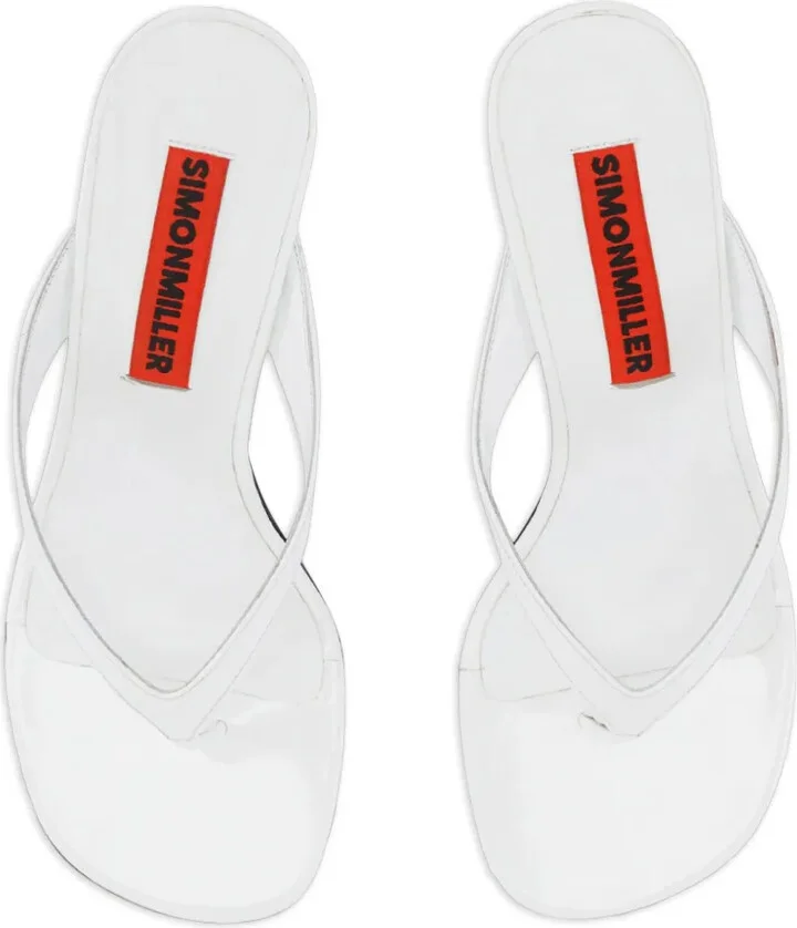 57mm Beep Thong leather heeled sandals - Image 2
