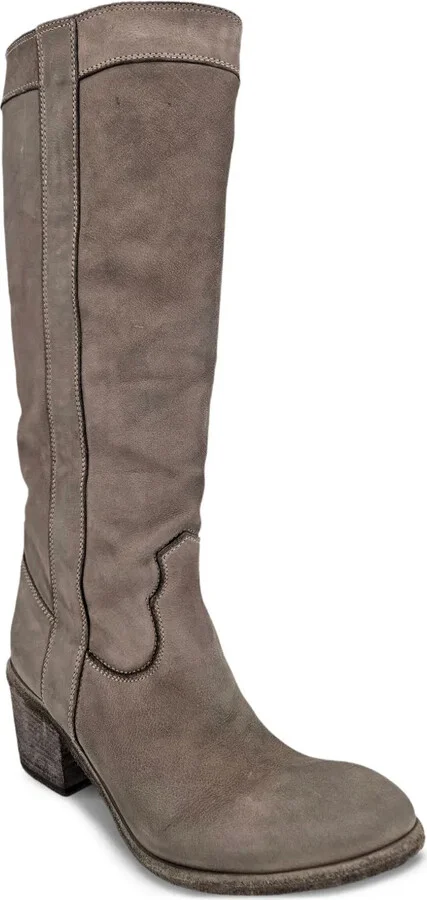 57mm Leather Pull-On Boots - Image 2