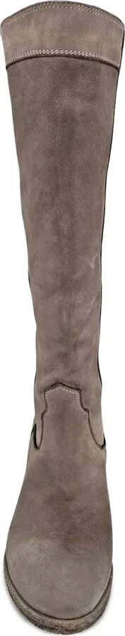 57mm Leather Pull-On Boots - Image 3