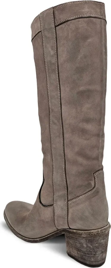 57mm Leather Pull-On Boots - Image 4