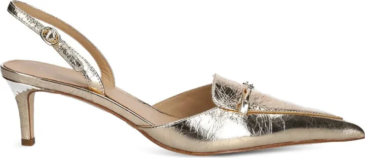 57mm Leather Pumps