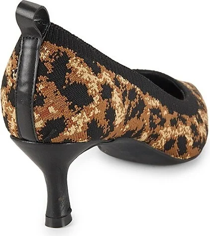 57MM Posie Animal Print Pumps - Image 3