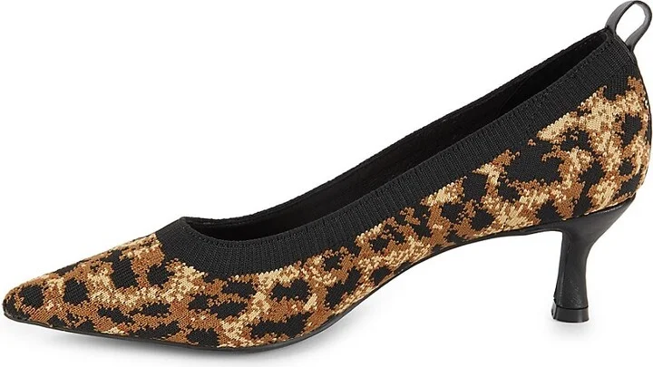 57MM Posie Animal Print Pumps - Image 4