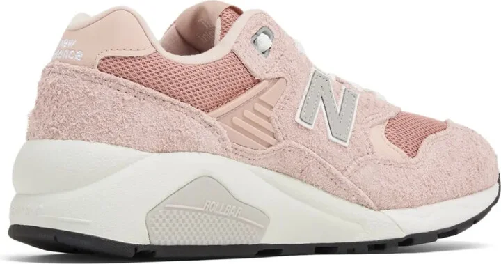 580 Logo-Patch Suede Sneakers - Image 4