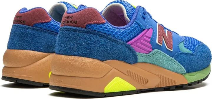 580 OG "Blue/Bright Lapis/Washed Burgundy" suede sneakers - Image 3