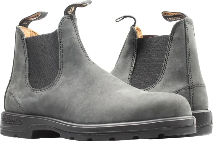587 Classic Chelsea Boots Rustic Black Pull-On Adult BL587