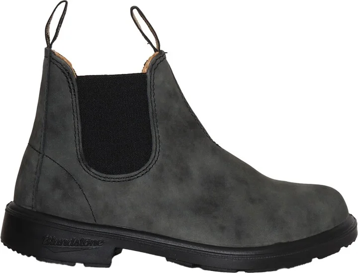 587 Rustic Black Leather