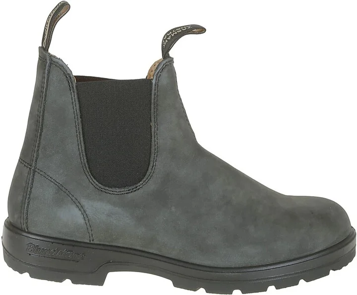 587 Rustic Black Leather