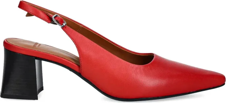 58mm Altea slingback block-heel pumps