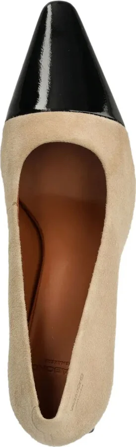 58mm Altea suede cap-toe pumps - Image 4