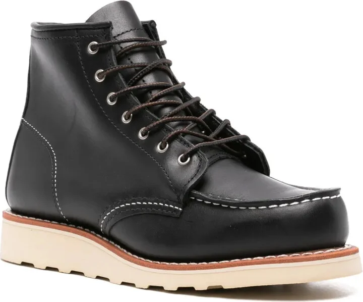 6-Inch Leather Boots - Image 2