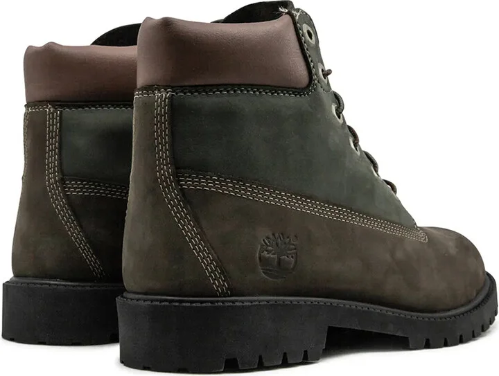 6 Inch Premium "Dark Brown/Green" boots - Image 3