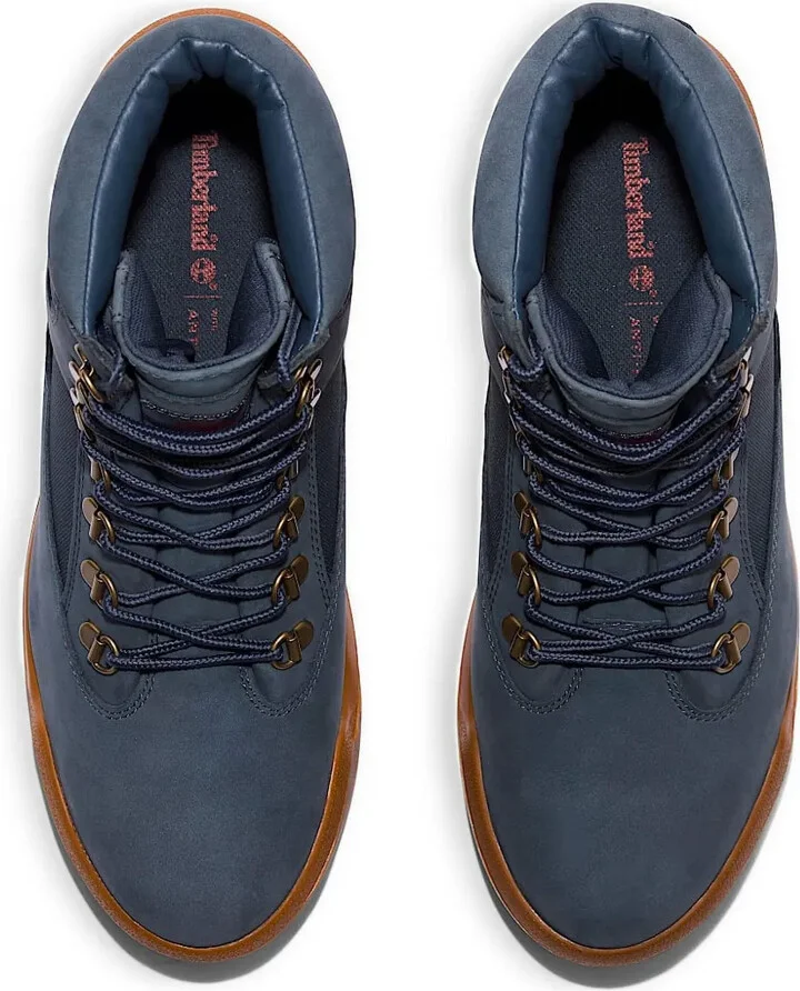 6 Inch Waterproof Field "Dark Blue Nubuck" boots - Image 4