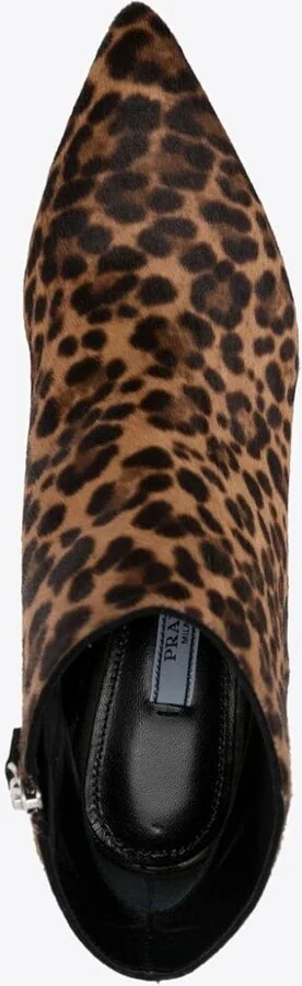 60 Leopard Print Ankle Boots - Image 3