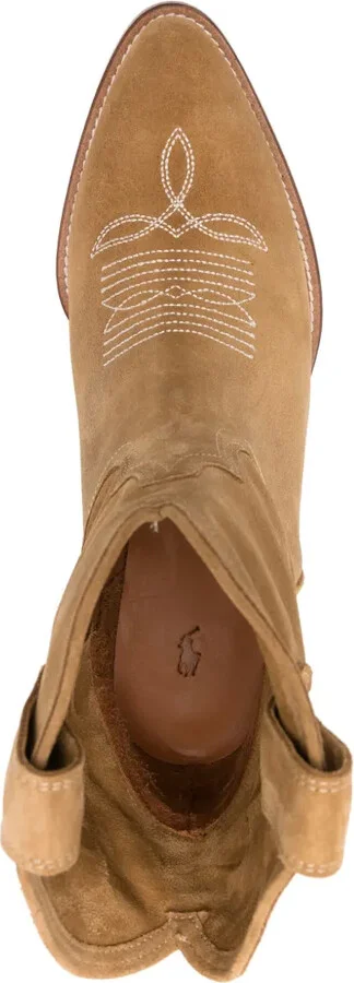60 mm suede Western boots - Image 4