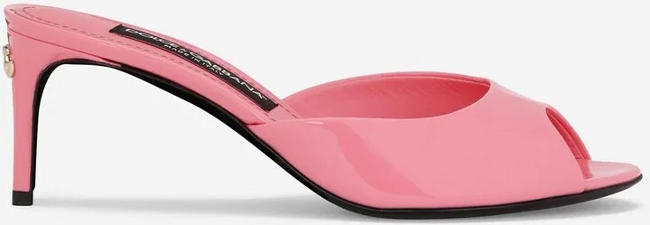 60 Patent Leather Mules