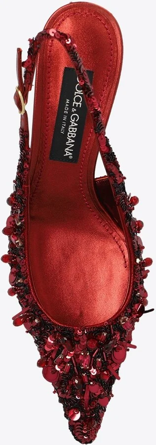 60 Sequined Slingback Pumps - Image 3