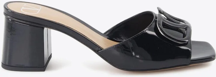 60 VLogo Leather Mules