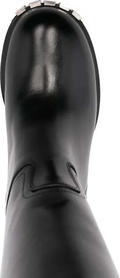 600mm Logo-Debossed Boots - Image 4