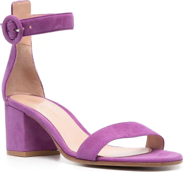60mm Ankle Strap-Fastening Sandals - Image 2