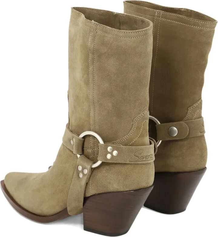 60mm Atoka Belt suede boots - Image 5