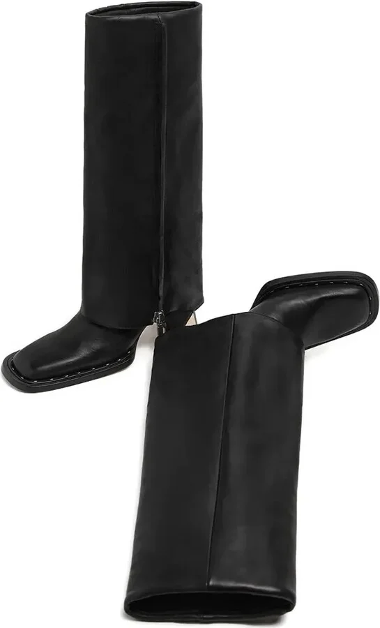 60mm Bellamy zip leather boots - Image 2