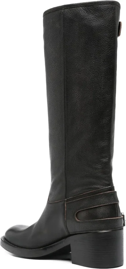 60mm Biker Over-The-Knee Boots - Image 3