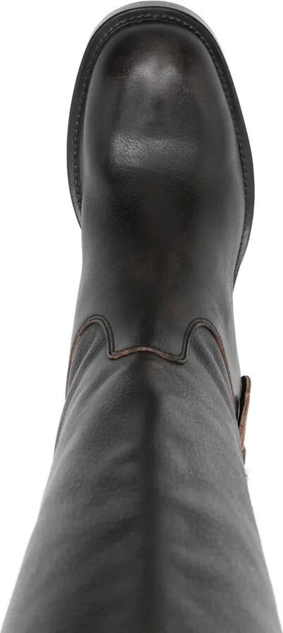 60mm Biker Over-The-Knee Boots - Image 4