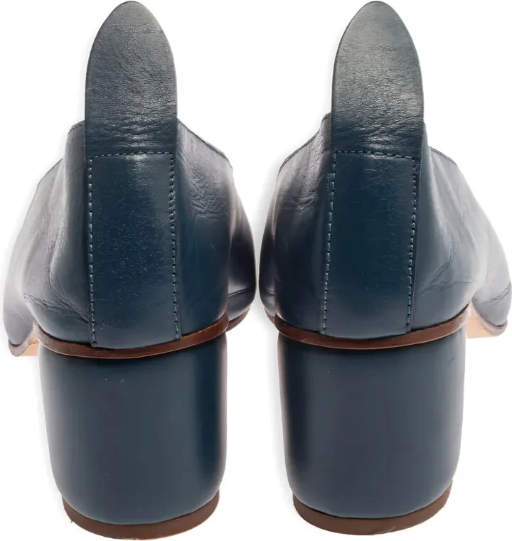 60mm Block-Heel Leather Pumps - Image 3
